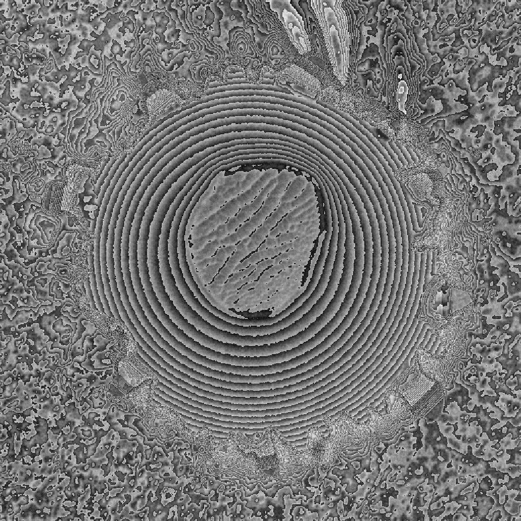 height map of Victoria Crater v2.1