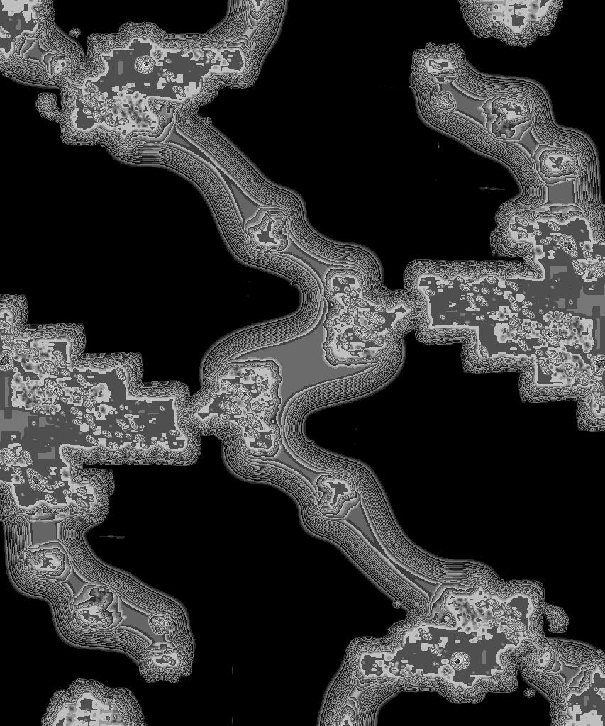 height map of Two Continents Remake v3